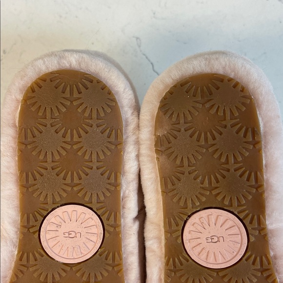 UGG Women's Fluff Yeah Slide Quartz Slipper - 1097169 Fluffy Slippers Size 9 - Picture 14 of 17